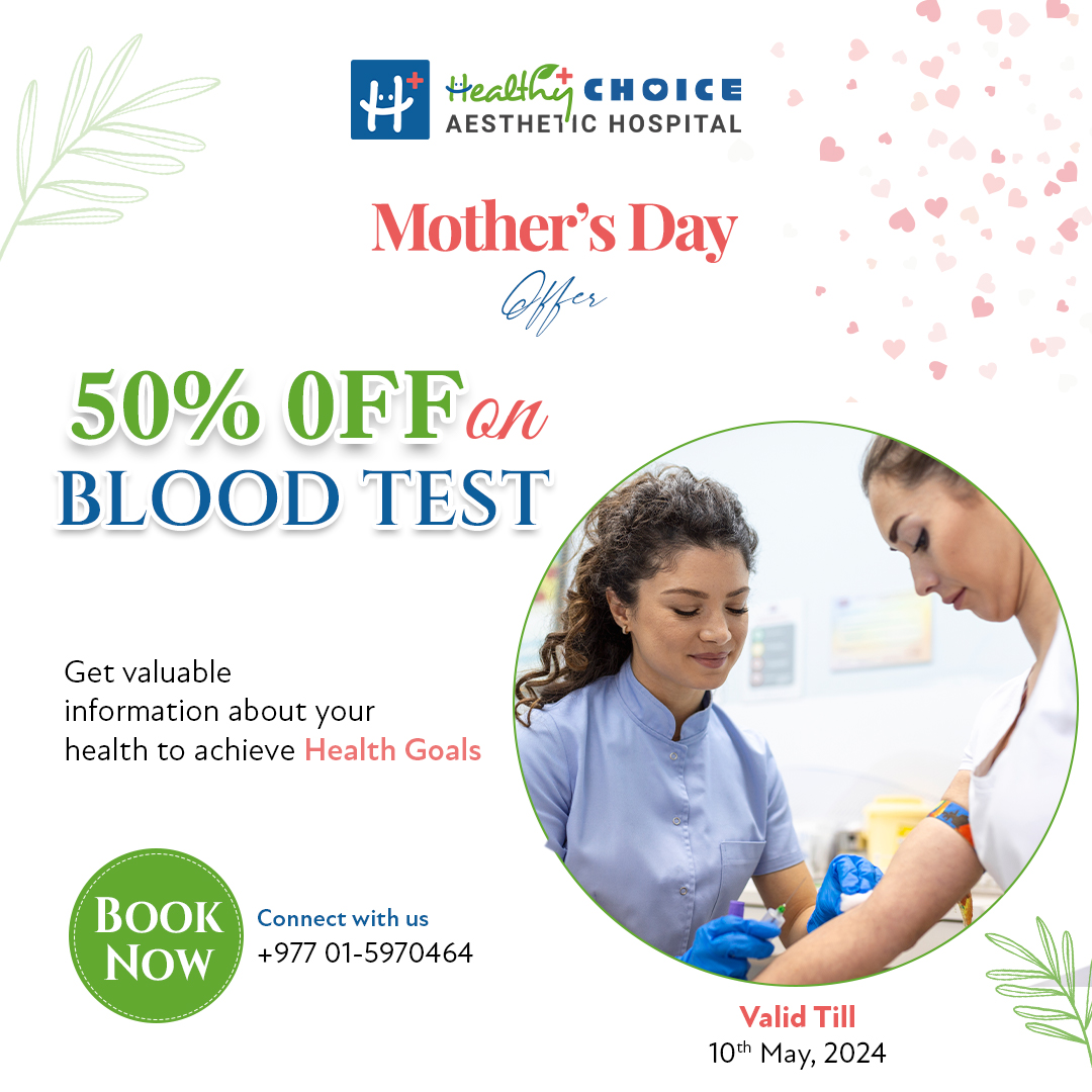 50% on Blood Test | Happy Mother's Day 2081 offer