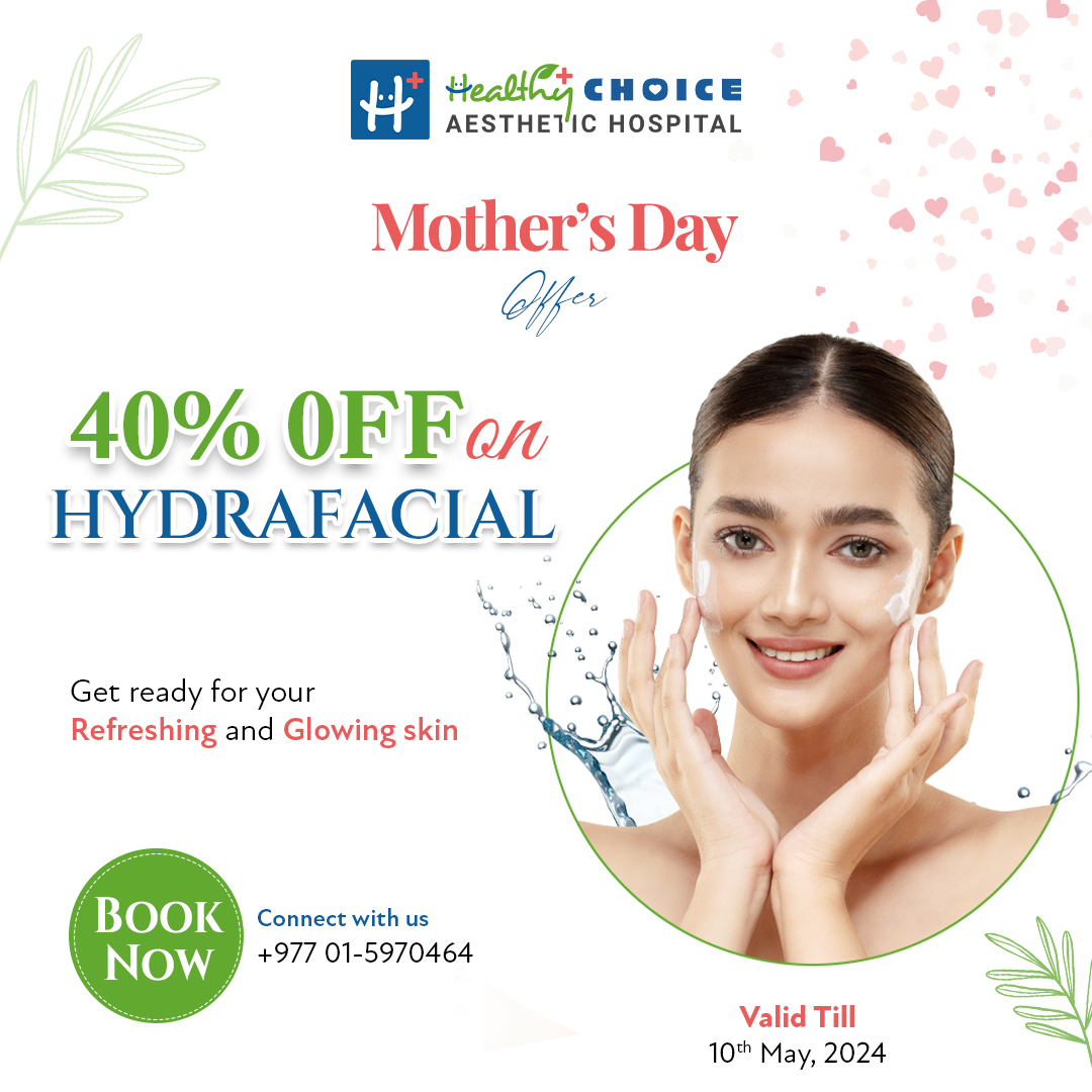 40% off Hydrafacial | Happy Mother's Day 2081 offer