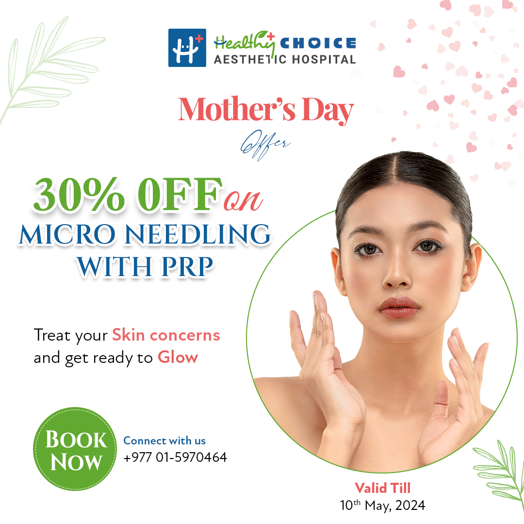 30% on Micro Needling With PRP | Happy Mother's Day 2081 offer