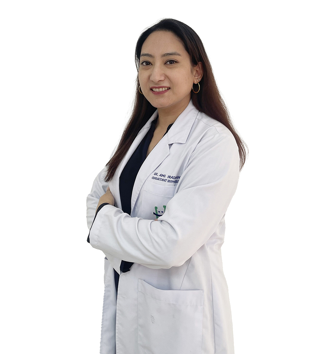 Dr. Ami Pradhan. Head of the Department (HOD) for Dermatology at the Healthy Choice Aesthetic Hospital