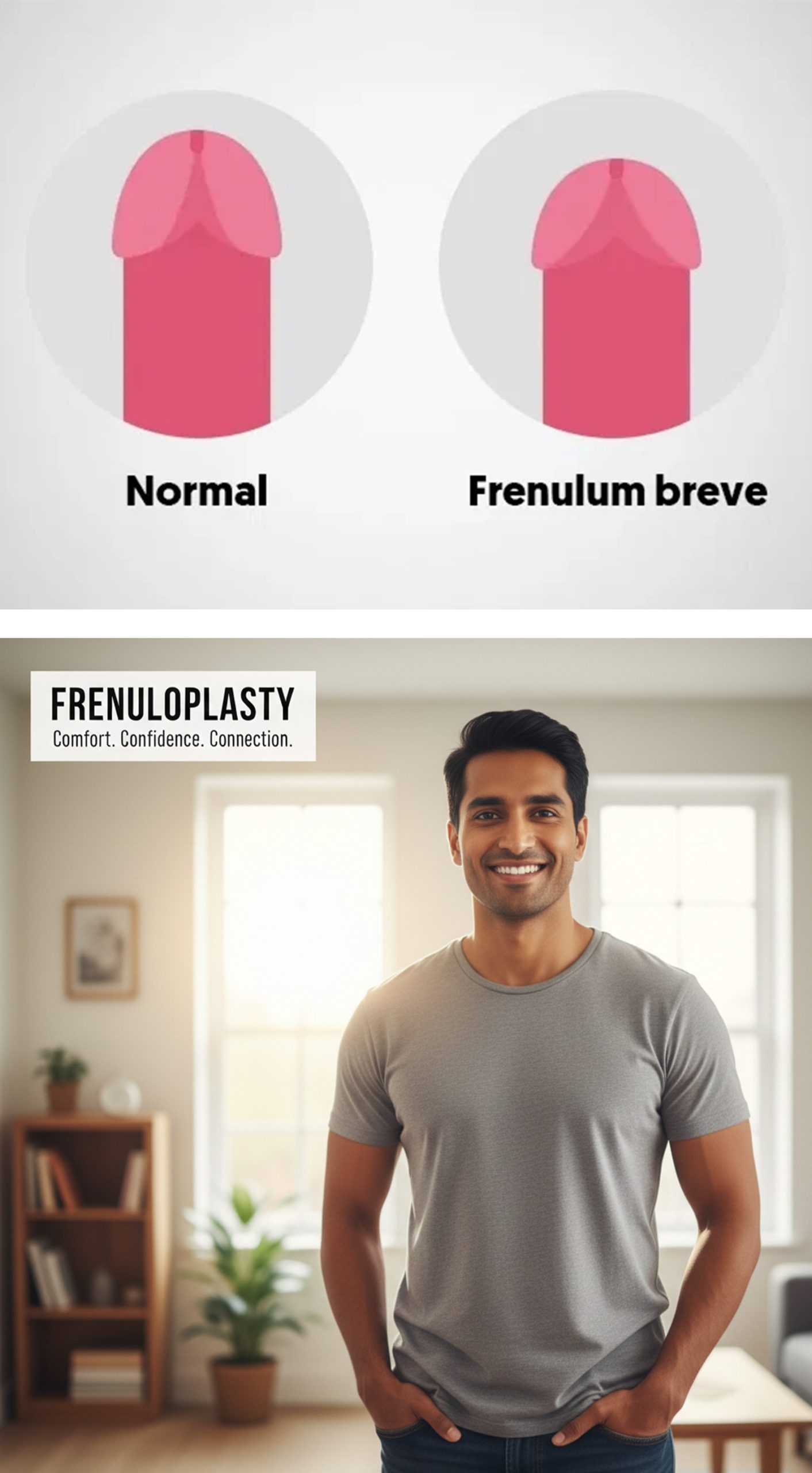 Frenuloplasty (4) Penile frenulum correction