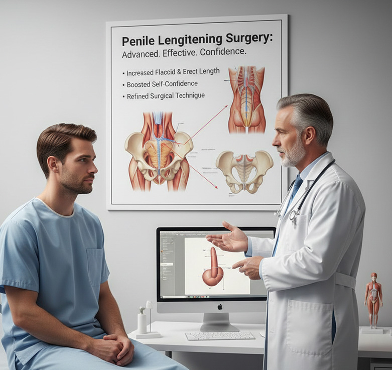 Penile Lengthening Surgery 1 Safe procedure to increase penile length