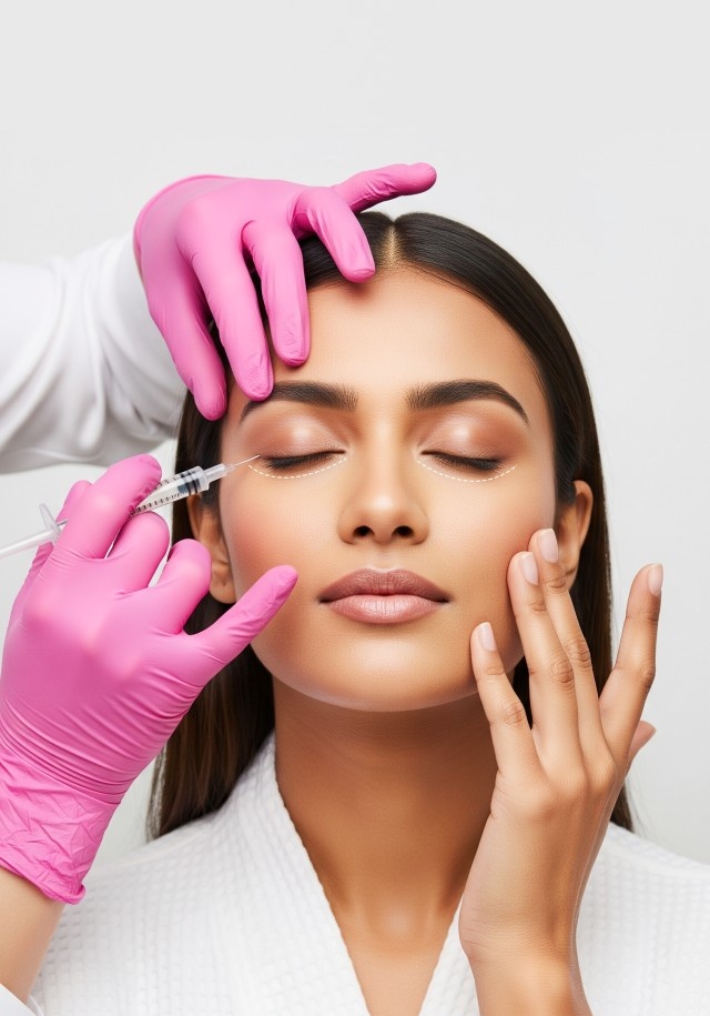 prp under eye photo