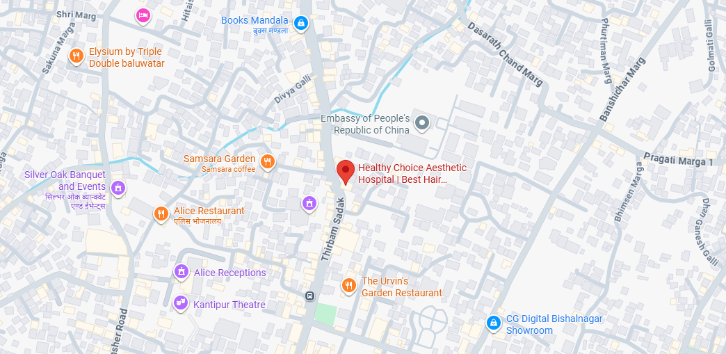 healthy choice google map